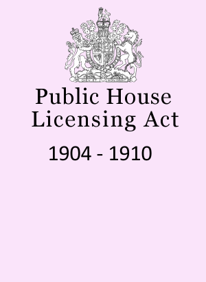 Licensing Act